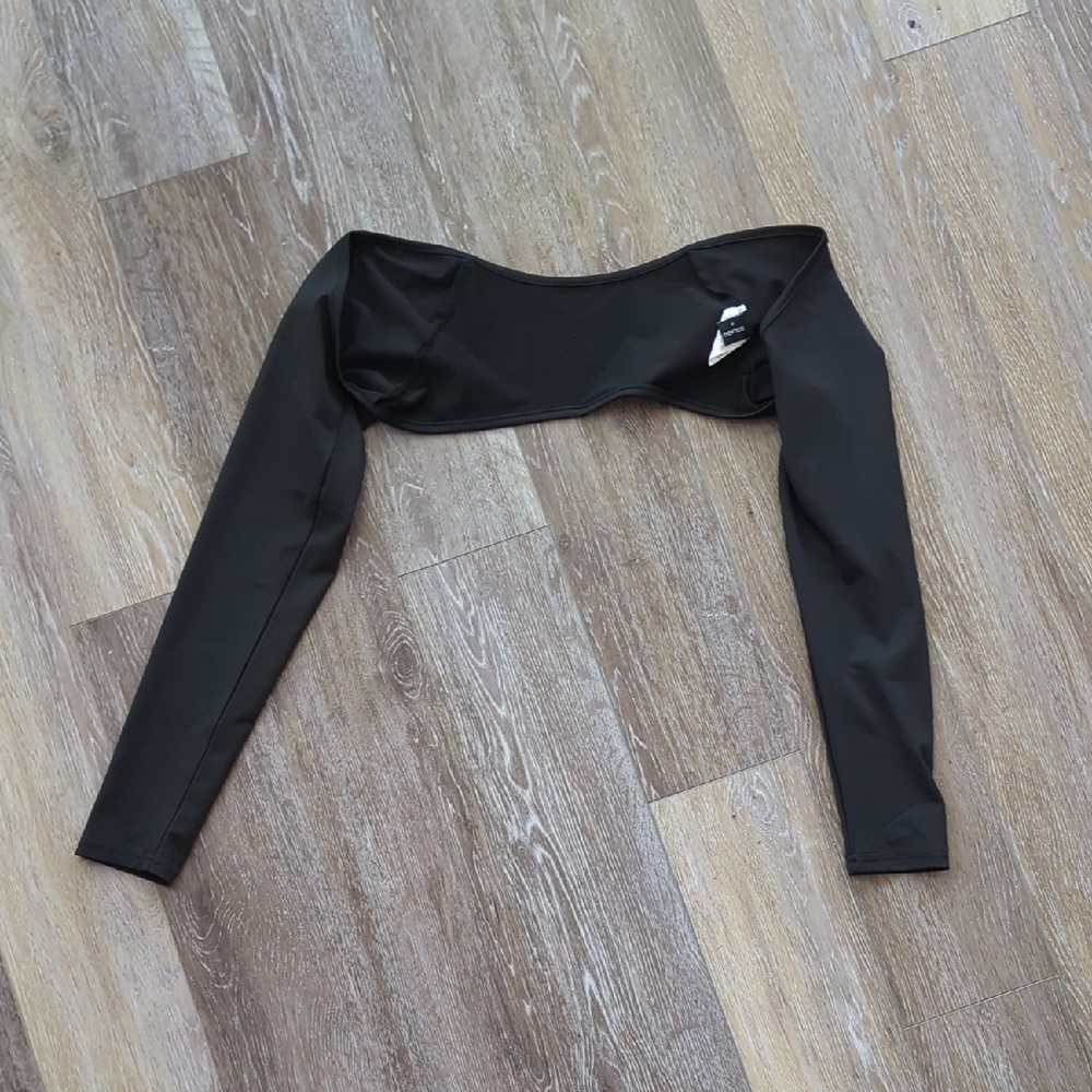 Black Long Sleeve Bolero Shrug
